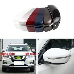 For Nissan Qashqai 2014-2021 Car Accessories Side Mirrors Cover Rearview Wing Mirror Cap Colour Painted