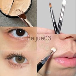 Makeup Brushes Doubleended Makeup Brushes Foundation Concealer Cover Dark Circleacne Scarring Liquid Cream Cosmetics Contour Brush Beauty Tool x0710