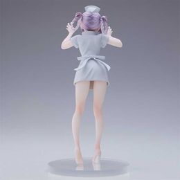 Action Toy Figures 20cm Call Of The Night Anime Figures Nanakusa Nazuna Nurse Sexy Action Figure Collection Model Doll Ornaments Toys Gift