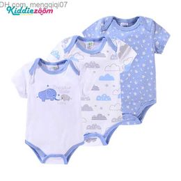 Rompers Children's Zoom 3 Newborn Boys' Bodysuit Summer Clothing Cotton Bodysuit 0 to 12 Months Infant Products Z230710