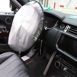 Steering Wheel Covers Universal Cooling Cover Aluminum Foil Sunblock Protector Sun Protection For Auto