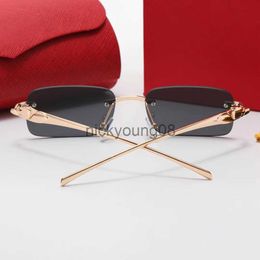 Sunglasses Carti Designer Sunglasses for Men Women Polarized UV Protection Gold Frame Man Oversized Square Luxury Sun Glasses Fashion Driving Eyeglasses Lunettes