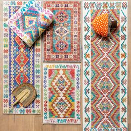 Carpet Retro Living Room Carpets Large Area Home Decor Light Luxury Bohemian Colourful IG Ethnic art Style Soft Bedroom Polyester Rug 230710