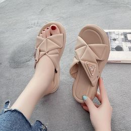Slippers Shoes For Women High Quality Thick Bottom Women's Sell Like Cakes Summer Female Solid Color Open Toe