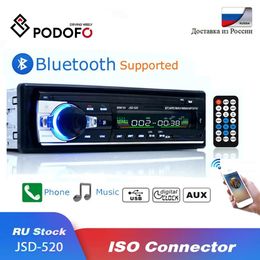 Players Podofo Car Radio Stereo Player Digital Bluetooth Mp3 Player Jsd520 60wx4 Fm Audio Stereo Music Usb/sd with in Dash Aux Input