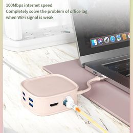 8/10-in -1 Multi-function Hub Type-c Expansion Docking Station Dock Seewei Color Usb 3.0/2.0 Splitte