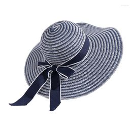 Berets Casziffer Women S Packable Straw Hat With UPF 50 Sun Protection Breathable Wide Brim Beach Cap For Summer Vacation And