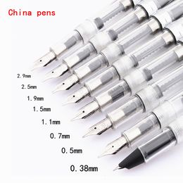 Fountain Pens Jinhao 990 Transparent white Student school Business office Pen supplies ink pens 230707