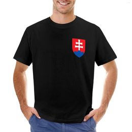 Men's Tank Tops Slovakia Coat Of Arms T-Shirt Sweat Shirts Custom T Shirt Mens Graphic