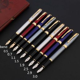 Fountain Pens High Quality 336 metal Pen parallel Financial Various Nibs Office Student Stationery Supplies Ink 230707