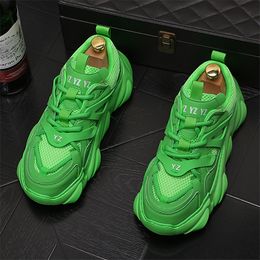 New Spring Breathable Lace Up Casual Shoes Summer Men's Vulcanize Dress Party Shoe Classics Style Fashion Light Sneakers