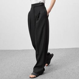 Women's Pants Office Lady Trouser Spring Summer Elegant Woman Pant High Waist Y2k Streetwear Women