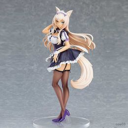 Action Toy Figures 19CM Anime Game Figure Cute Sexy Girl Catgirl Paradise Maid Coconut Standding Model Dolls Toy Gift Collect Boxed Ornaments R230710