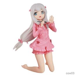 Action Toy Figures 12CM Amine Figure Izumi Sagiri Pink Girl Kneeling Manga Teacher Dolls Toy Gift Collect Boxed Ornaments Material R230710