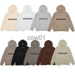 Men's Hoodies Sweatshirts Ess Hoodie Mens Women Hoody Designer Hoodies Fashion Streetwear Pullover Sweatshirts Loose Hooded Jumper Tops Clothing J0710