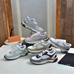 2023-Designer Running Shoes Luxury Women Sports Casual shoes New Sneaker Woman Trainer Fabric Suede Calfskin Nylon Reflective Sneakers