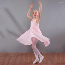 Stage Wear Kids Ballet Dancing Dress Girls Tutu Costumes Children's Skirt Dance Clothes Practice Suit D0788