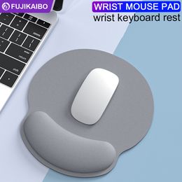 Keyboard Wrist Rest Pad Wrist Rest Mouse Pad Memory Foam Superfine Fibre Durable Comfortable Mousepad PC Laptop Soft Mouse Pad