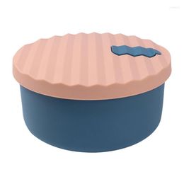 Dinnerware Sets Collapsible Silicone Containers Folding Box Safe Lunch Portable Kitchen Outdoor Microwave Freezer And For Kids