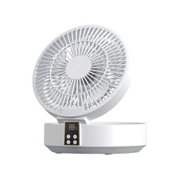 Electric Fans Cameras Wireless Desktop Cooling Fan 4000mAh Electric Cooling Fan Rechargeable Control for Summer Travel