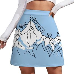 Skirts Survival Mini Skirt Woman Short