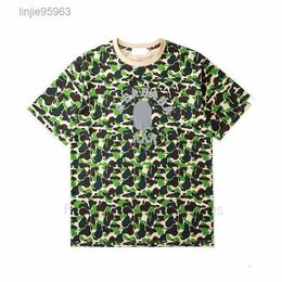 Mens t Tshirts Camouflage Print Clothes Tshirt Graphic Summer Tees Cherry Blossom Path Limited Edition Cotton Colourful Starry Night Shark 11sss