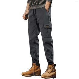 Men's Pants Workwear Spring & Autumn Fashionable Cuffed Trousers Casual And Loose Fitting Style With American Big Size Harem
