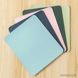 Mouse Pads Wrist mouse pad Non-Slip Gaming Desktop Leather Mouse Pad Waterproof Anti-Scratch Easy To Clean Mat For PC Laptop Desktop R230710