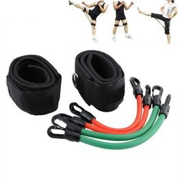 Resistance Bands Leg Speed Strength Resistance Kinetic Tube Bands Ankle straps Training Workout For Power Kick Boxing Thai Punch Taekwondo HKD230710