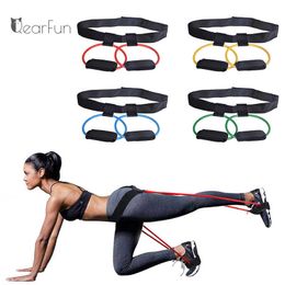 Resistance Bands Fitness Booty Bands Bounce Trainer Elastic Pull Rope Squat Resistance Bands Adjust Waist Belt Leg Strength Agility Training HKD230710