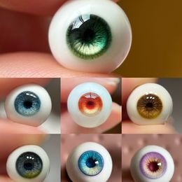 Dolls Doll Eye for 13 14 16 Bjd Plaster Eyeball Stereoscopic Lines Purely Handmade Diy Girl Dress Up Toy Accessories 230710