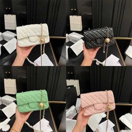 Luxury Designer Bags Channel 19 bag Messenger Bag Handbag Envelope bags Shoulder Bag Tote 23 Women's New Fashion texture Pearl lock Golden ball CF Chain Crossbody bag