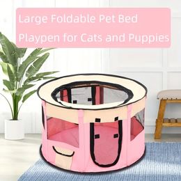 Pet House For Dogs And Cats, Foldable Pet Dog Playpen Small Dog Kennel Fence Outdoor Large Kennel Cat Delivery Room