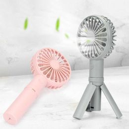 Electric Fans Handheld Fan Usb Rechargeable Mini Portable Air Cooler Creative Desktop Fan Foldable Handheld Electric Summer Cooling Fan