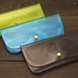 Storage Bags Jelly Glasses Case Waterproof Square Buckle Hard Frame Eyeglass Women Man Reading Box Multicolor Spectacle Cases