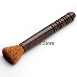 Wooden Tea Pot Pen Brush Tea Pots Exquisite Maintenance Hairbrush Pens Wood Teaware Clean Brushes Portable Dust Cleaning Tools TH0926