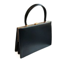 Evening Bags Fashion vintage big clip women handbags designer casual female large capacity tote luxury pu leather handbag ladies purses 230710