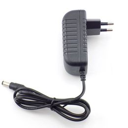 DC Plug AC to DC Power Supply Adapter 12V 2A Charger Adapter for CCTV LED Strip Lamp US EU AU UK Plug