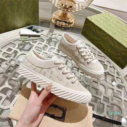 Casual Shoes mens and womens sports shoes tennis canvas casual Luxurys green red net striped stretch cotton rubber sole low platform designer