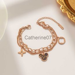 Bangle Bracelets designer for women gold bracelet Charm Bracelets Fashion Style Woman Bangle Wristband Cuff Chain Jewellery 18K Plated Stainless steel We J230710