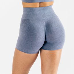 Yoga Outfits Intensify Seamless Shorts Push Up Gym Shorts Scrunch Workout Shorts Women High Waist Biker Shorts Sexy Booty Shorts 230707