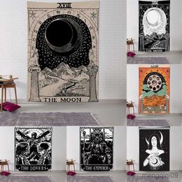 Tapestries Vintage Series Background Tapestry Bedroom And Livingroom Decoration Wall Hanging Cloth R230710