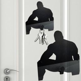 Hooks Metal Cute Key Funny Holder Hook On Wall Hanger Door Keys Hanging Housekeeper Rack Room Wall-Mounted