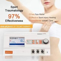 Portable 448khz Tecar Ret Cet RF Pain Relief Machine Face Lift Muscle Pain Relief Physical Therapy Machine