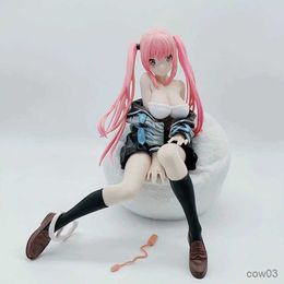 Action Toy Figures 18CM Anime Figure Miyu Two-dimensional Girl Sexy Sitting Doll Toy Decoration Desktop Decoration Model Static Doll R230710