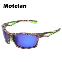 Sunglasses Mens Camo Polarised Fashion Reduce Sun Glasses Top Quality TR90 Sports Driving Goggles Camouflage Eyewear 230707