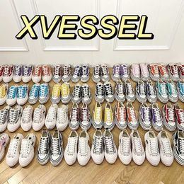 Chip Vanness Wu The Same Type Of XVessel Beggar Shoes Canvas Shoes Ultrahigh Version Pure Original Wine Cork Thick Soled Tide Shoes Female