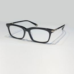 Mens Full Rim Eyeglasses Frames Black Silver Clear Lens FUN HATCH Optical Glasses Frame Eyewear with Box