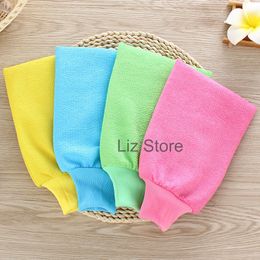 Shower Spa Exfoliator Brushes Two-sided Body Bath Cleaning Gloves Body Dead Skin Removal Clean Glove Bathroom Washing Supplies TH0920