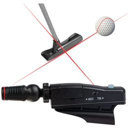 Other Golf Products Golf Putter Sight Portable Golf Lasers Putting Trainer ABS Golf Putt Putting Training Aim Improve Line Aids Corrector Tools 230707